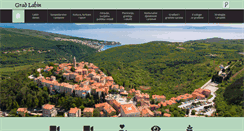 Desktop Screenshot of labin.hr